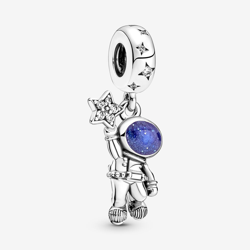 [790030C01] Charm Colgante Astronauta en la Galaxia