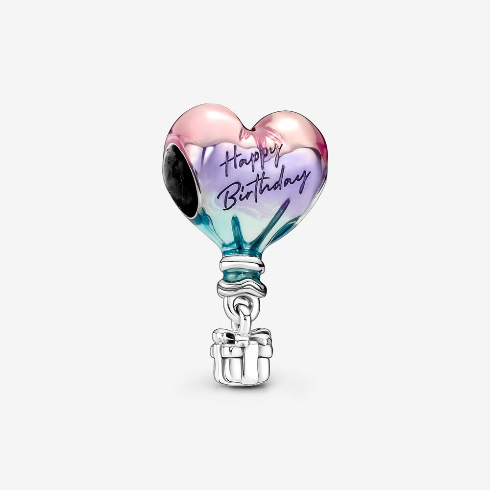 [791501C01] Charm Globo Aerostático de Feliz Cumpleaños