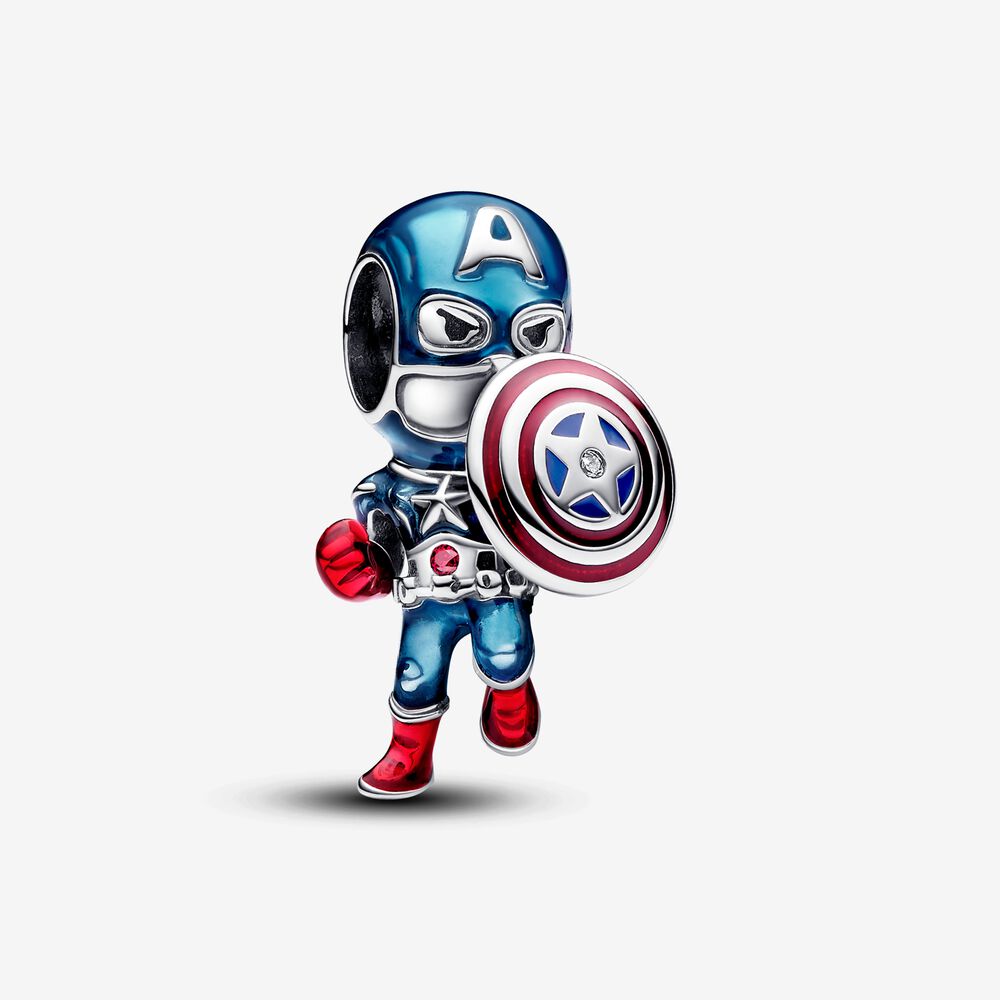 [793129C01] Charm Capitán América de Marvel