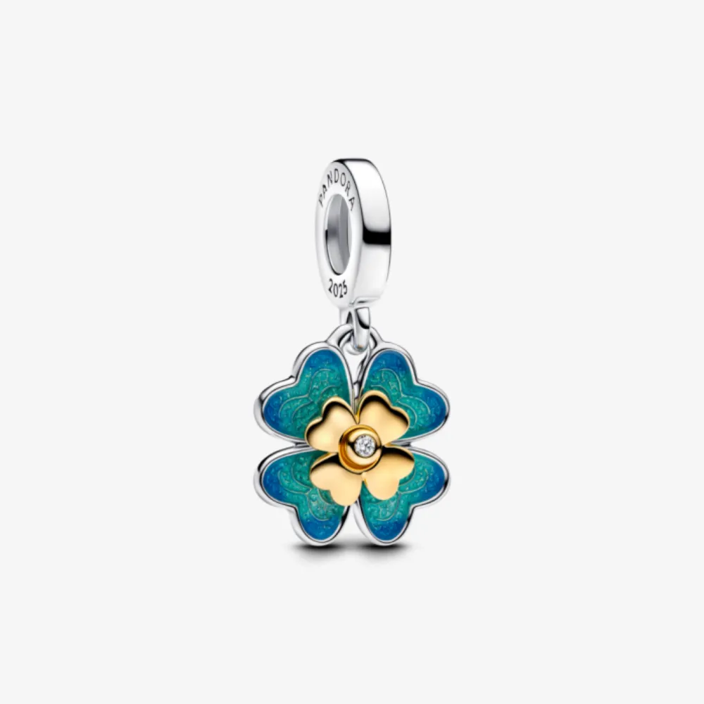 [763624C01] Charm Colgante Trébol de 4 Hojas