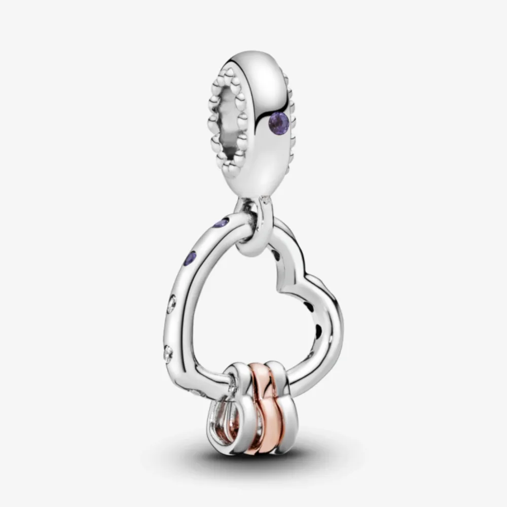 [787247NLCMX] Charm Colgante Corazones
