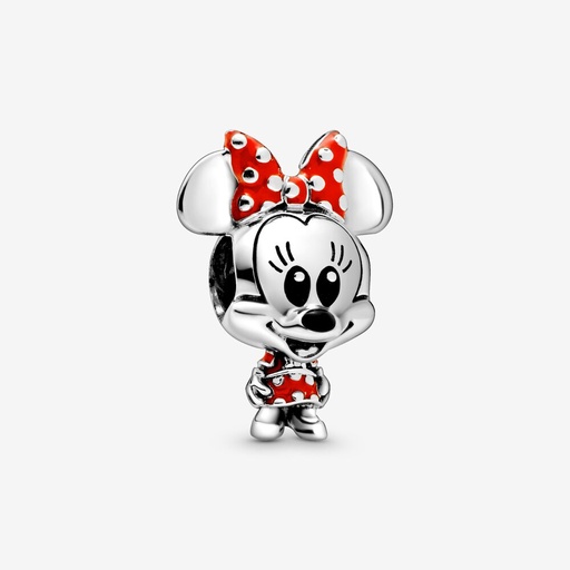 [798880C02] Charm Minnie Mouse con Vestido y Lazo de Lunares de Disney
