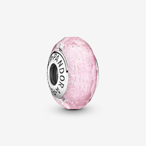 [791650] Charm Cristal de Murano Rosa Fantasía