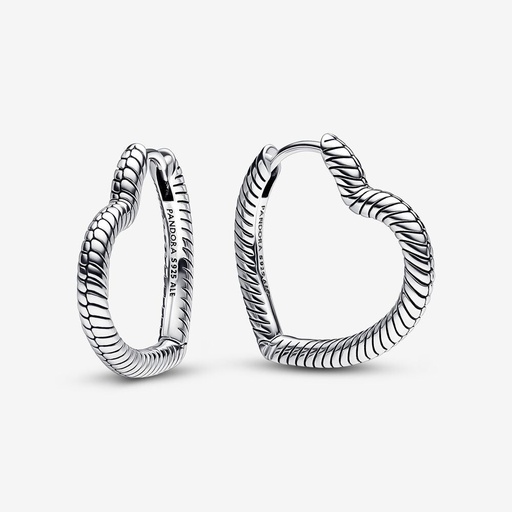 [292236C00] Aretes de Aro Corazón