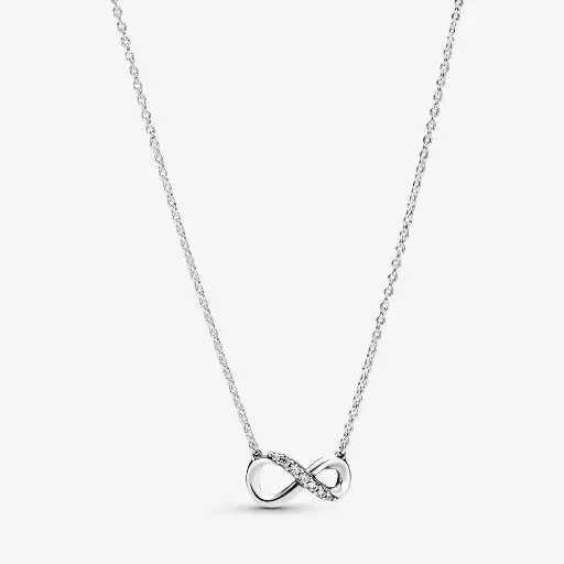 [398821C01] Collar Infinito Brillante
