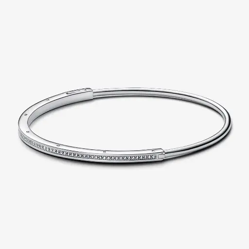 Pulsera Rígida Signature Brillante
